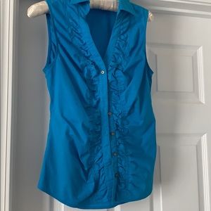 XS Express sleeveless top with ruching